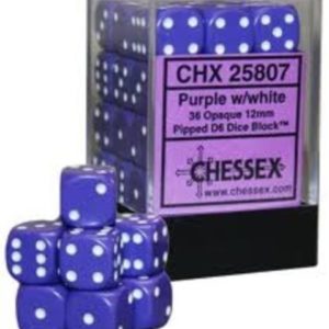 Dados Chessex 36 D6 12mm