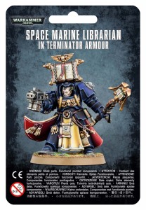 Space Marine Librarian in Terminator Armour