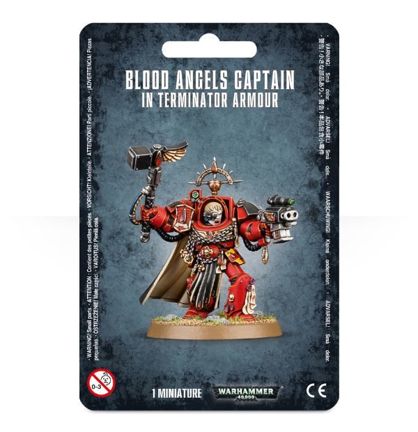 Blood Angels Captain In Terminator Armour