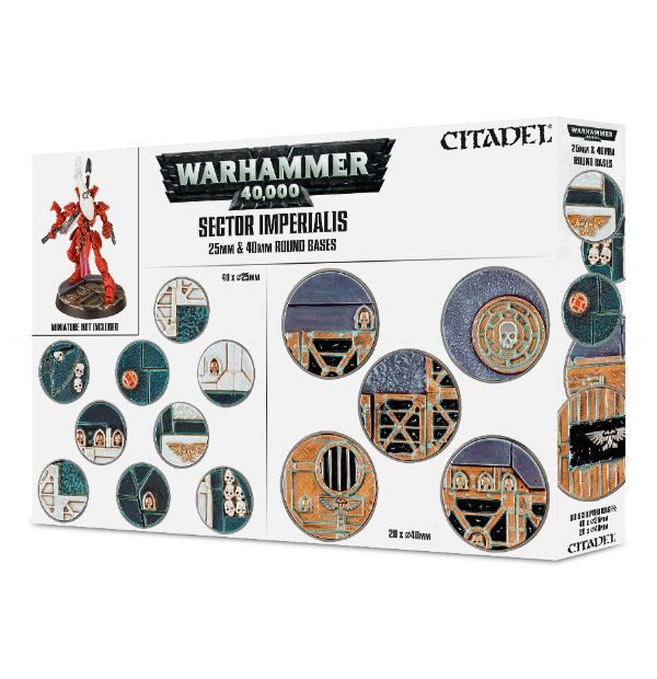Sector Imperialis Bases 25mm y 40mm